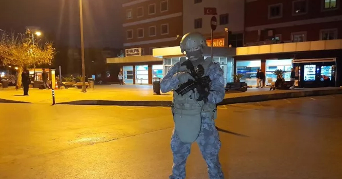 Hastane önünde silahlı saldırı
