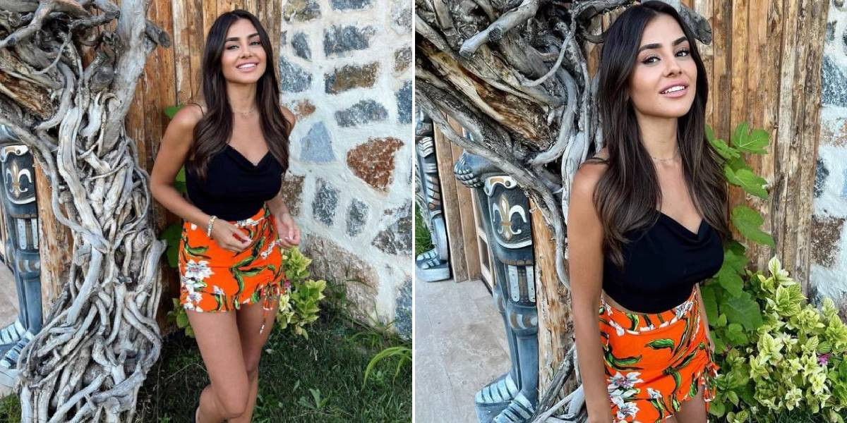 Hazal Çağlar Mini Etek