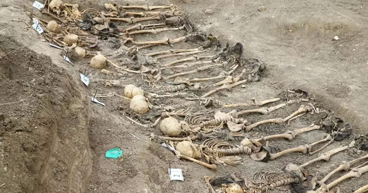 Hocalı katliamında insan kalıntılarına görüldü