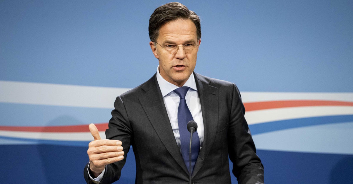 Hollanda Başbakanı Mark Rutte Hollanda Başbakanı Mark Rutte