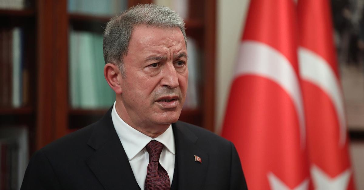 Hulusi Akar'dan Mesin saldırısı açıklaması Hulusi Akar'dan Mesin saldırısı açıklaması