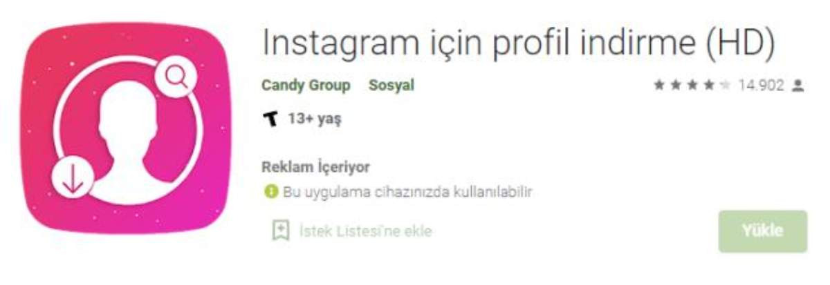 Instagram için profil indirme (HD) Instagram için profil indirme (HD)