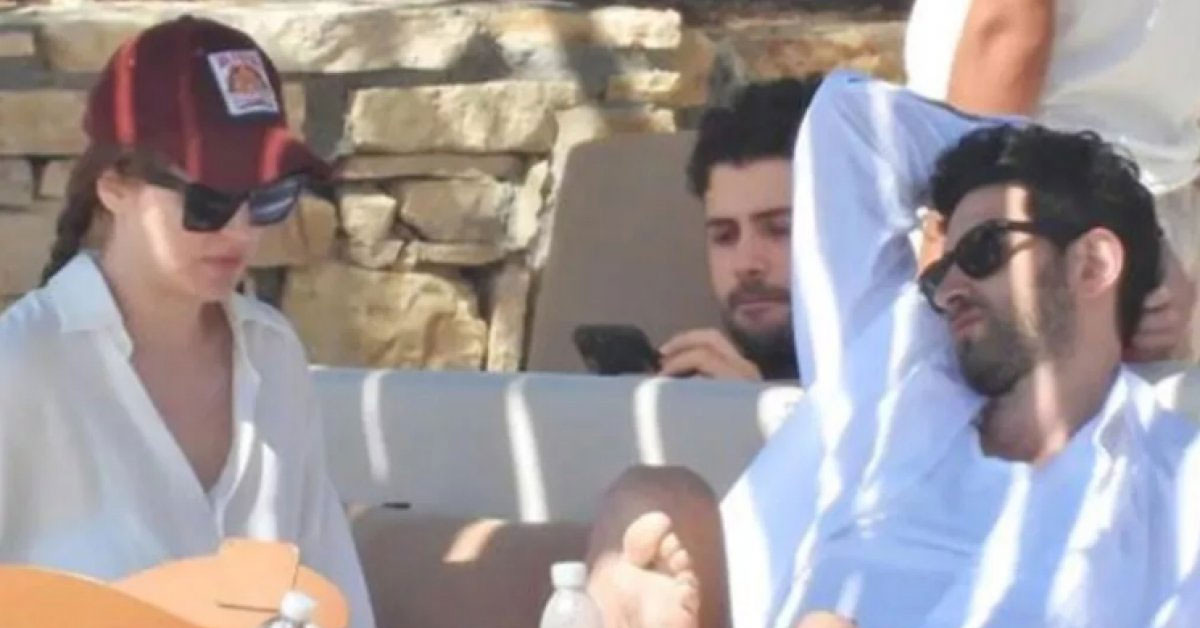 İrem Sak tatil fotoğrafları