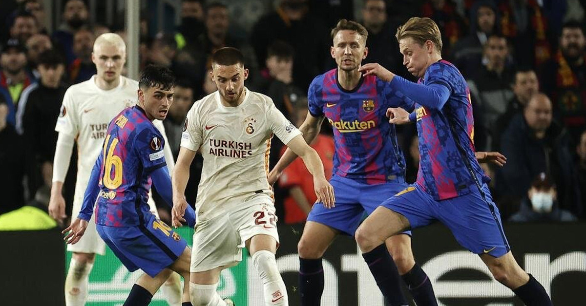 İspanya'da oynanan Barcelona karşılaşması İspanya'da oynanan Barcelona karşılaşması