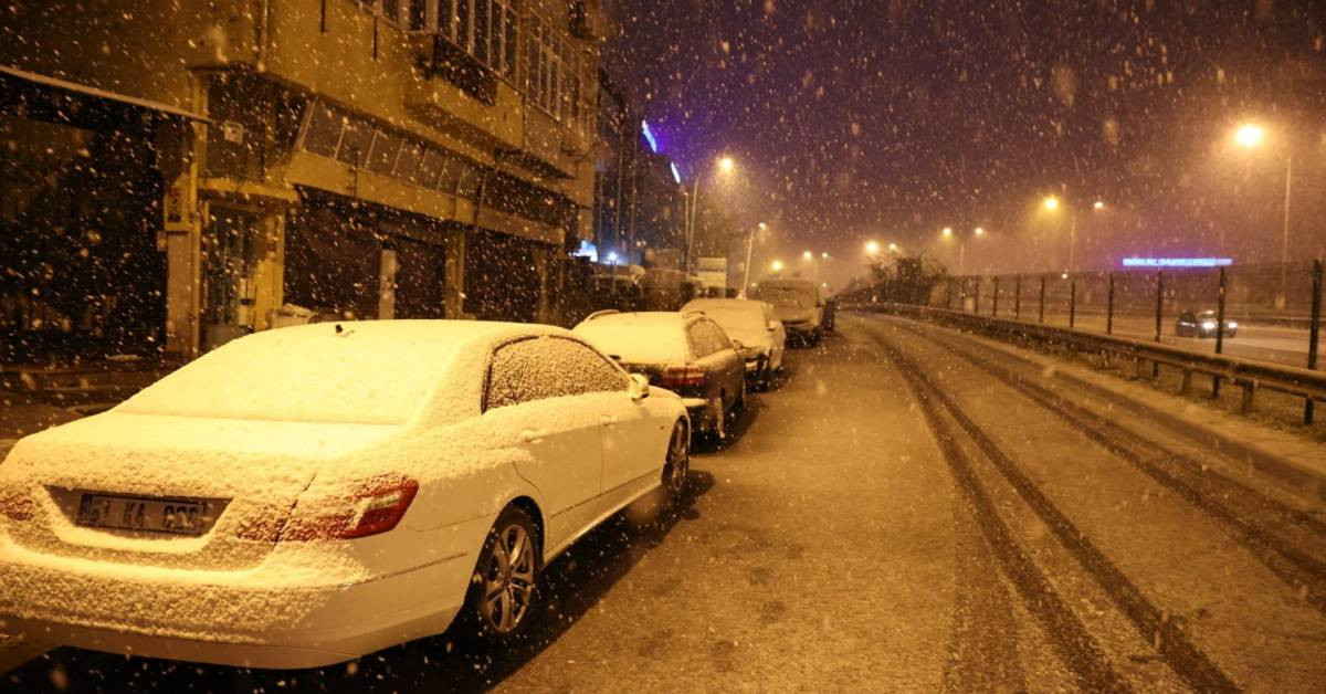 İstanbul kar yağışı