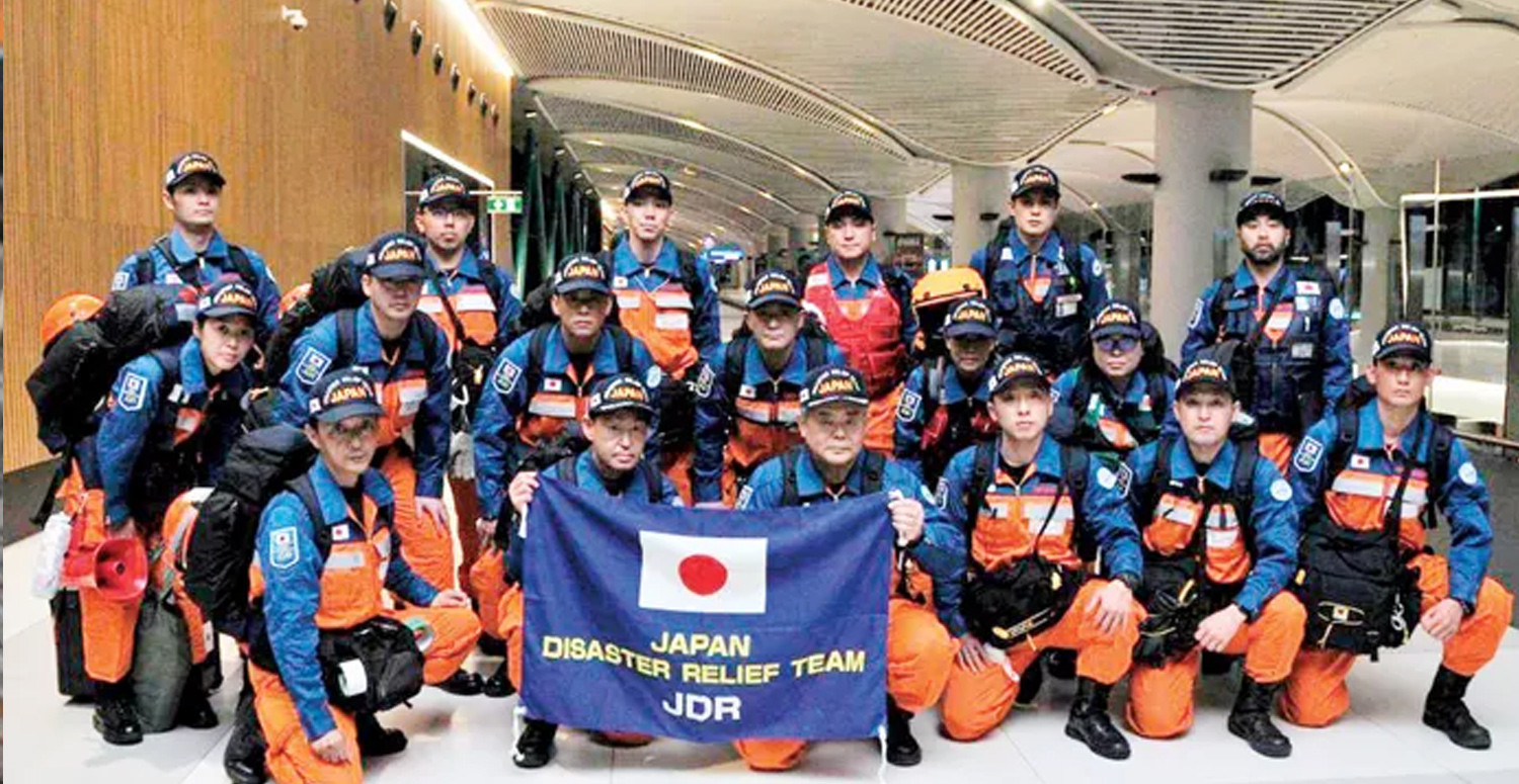 Japonya'dan yardım seferberliği