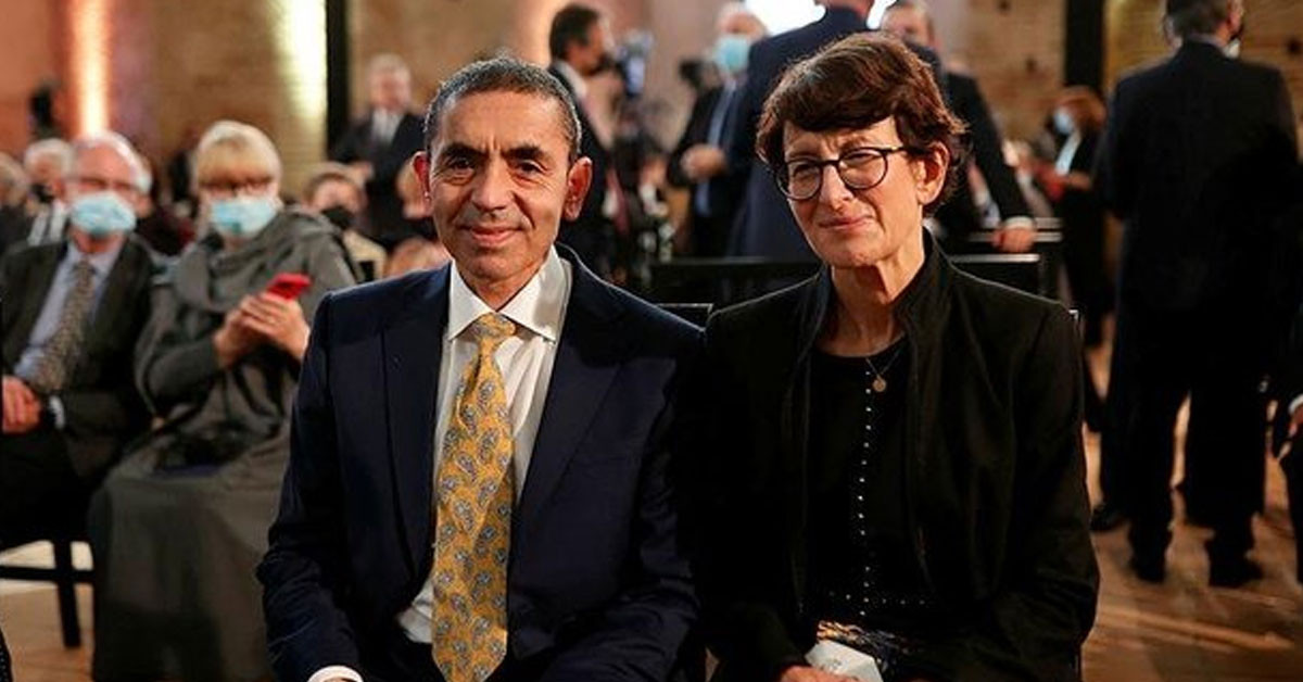 Uğur Şahin Özlem Türeci Uğur Şahin Özlem Türeci