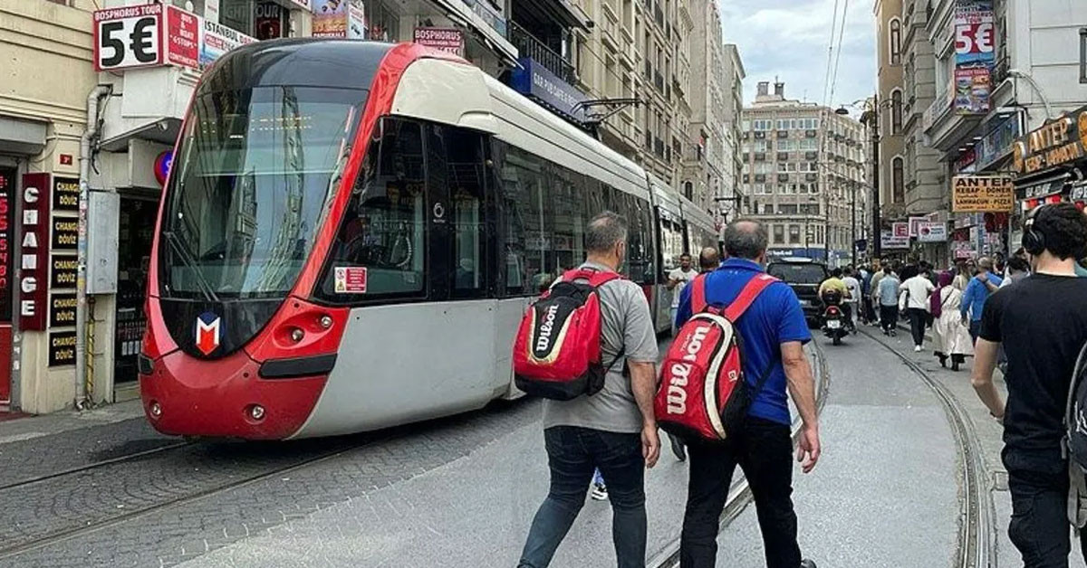 Kabataş-Bağcılar Tramvay Hattı’nda arıza meydana geldi!