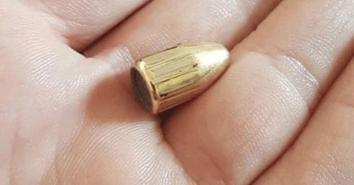 Kayseri'de Melikgazi ilçesinde yorgun mermi tespit edildi