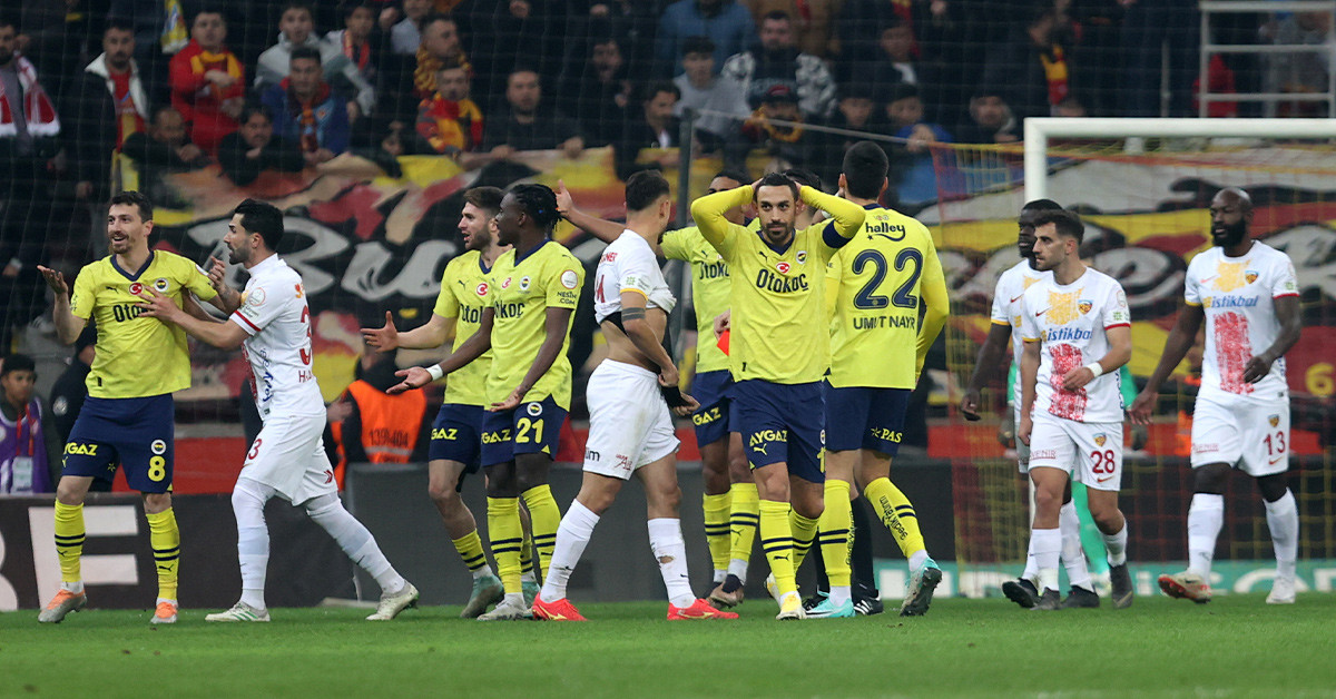 Kayserispor-Fenerbahçe