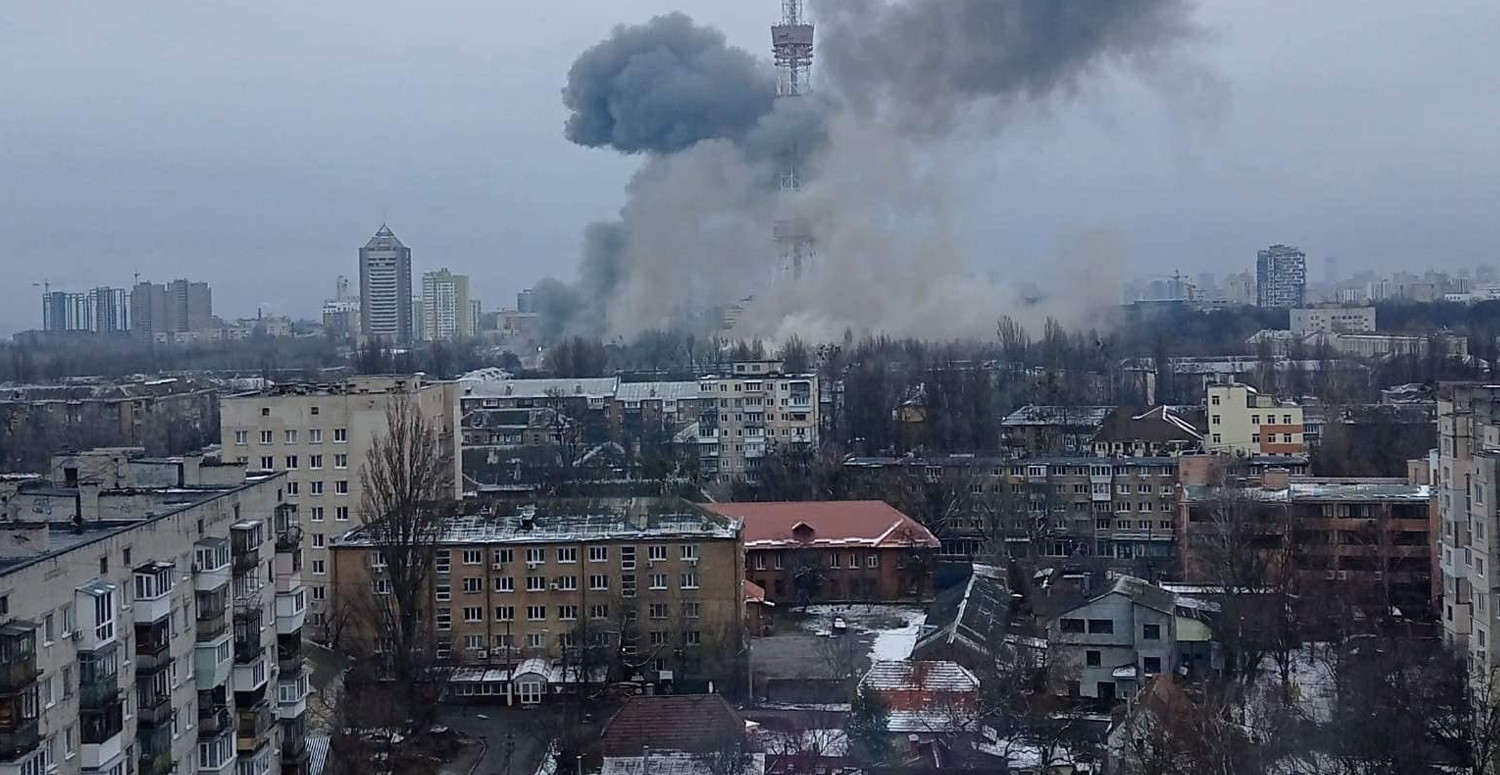 Kiev'e füze saldırısı