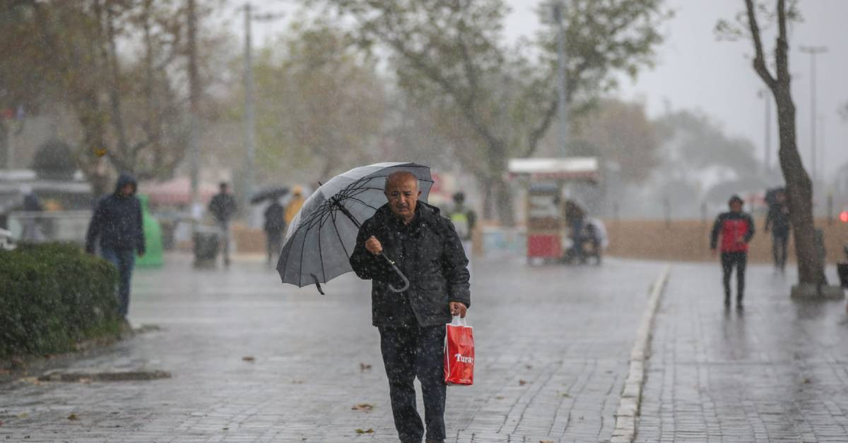 Kuvvetli Rüzgar ve Sağanak Yağış