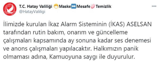HatayValilği14012021