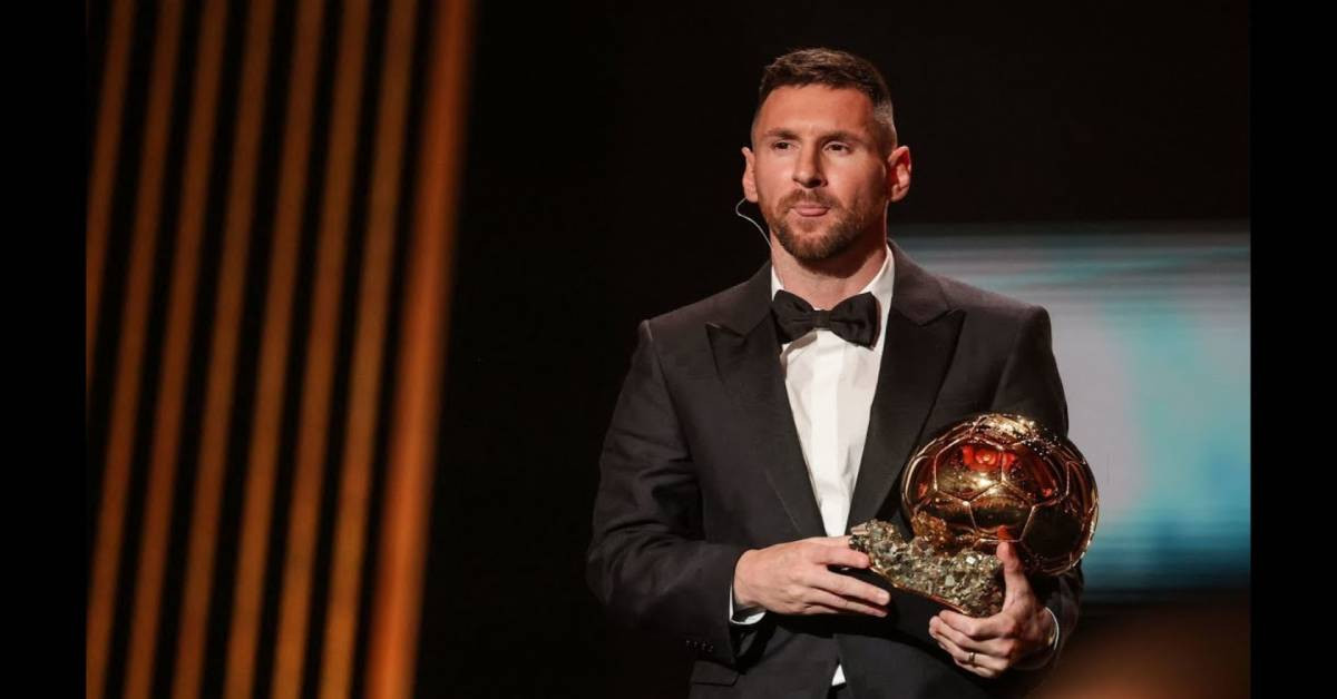Lionel Messi Ballon d'Or 2023