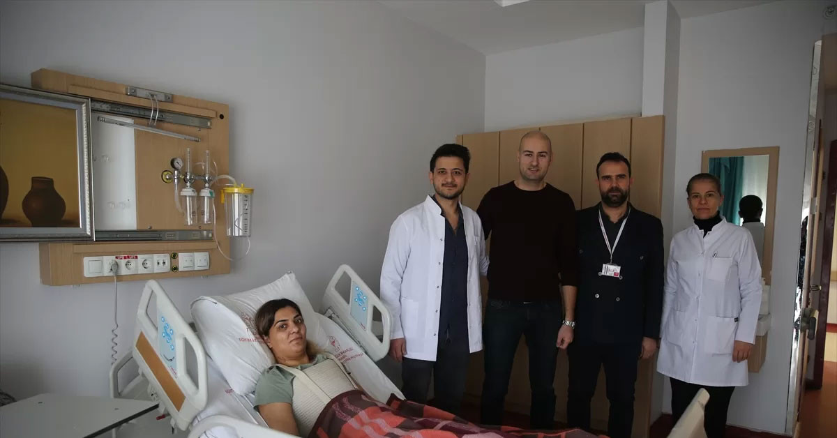 Mardin de kalp deliği yama yapıldı