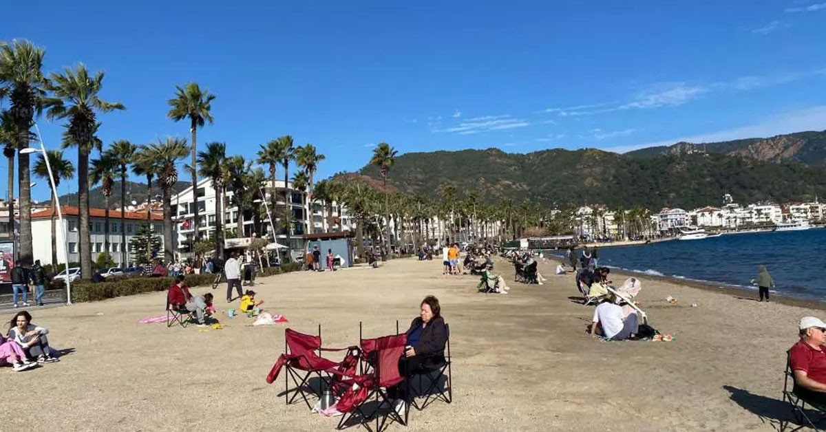 Marmaris'te güzel hava