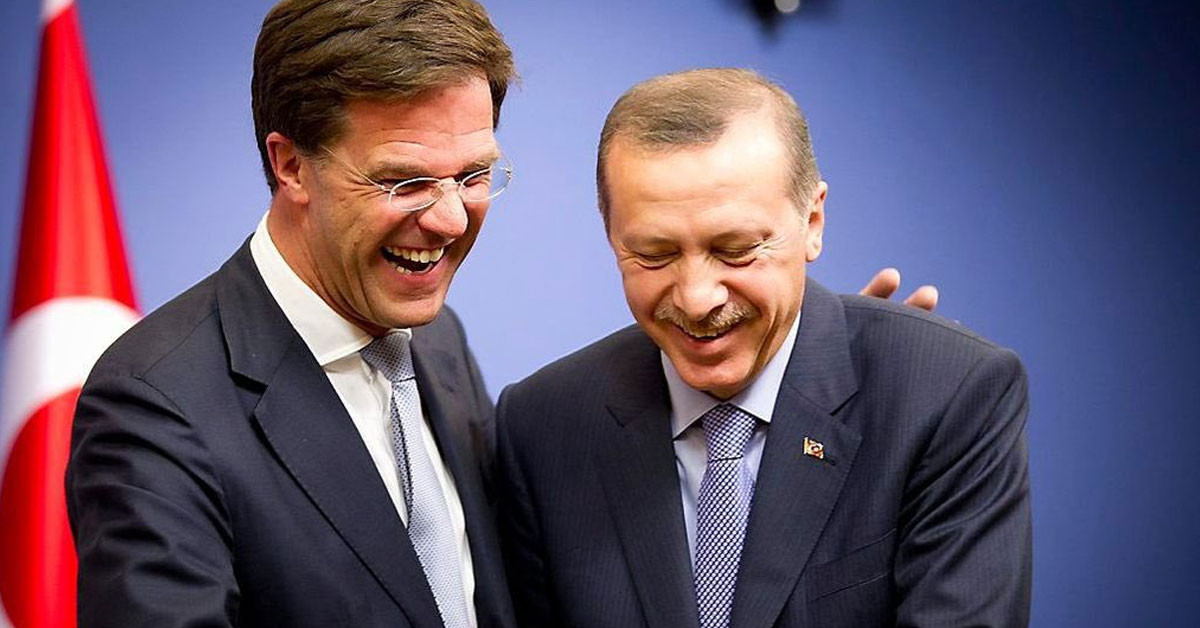 Mart Rutte ve Erdoğan