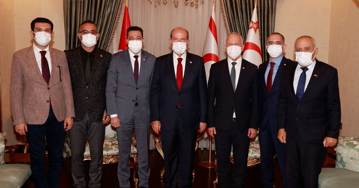 Mehter takımı karşıladı
