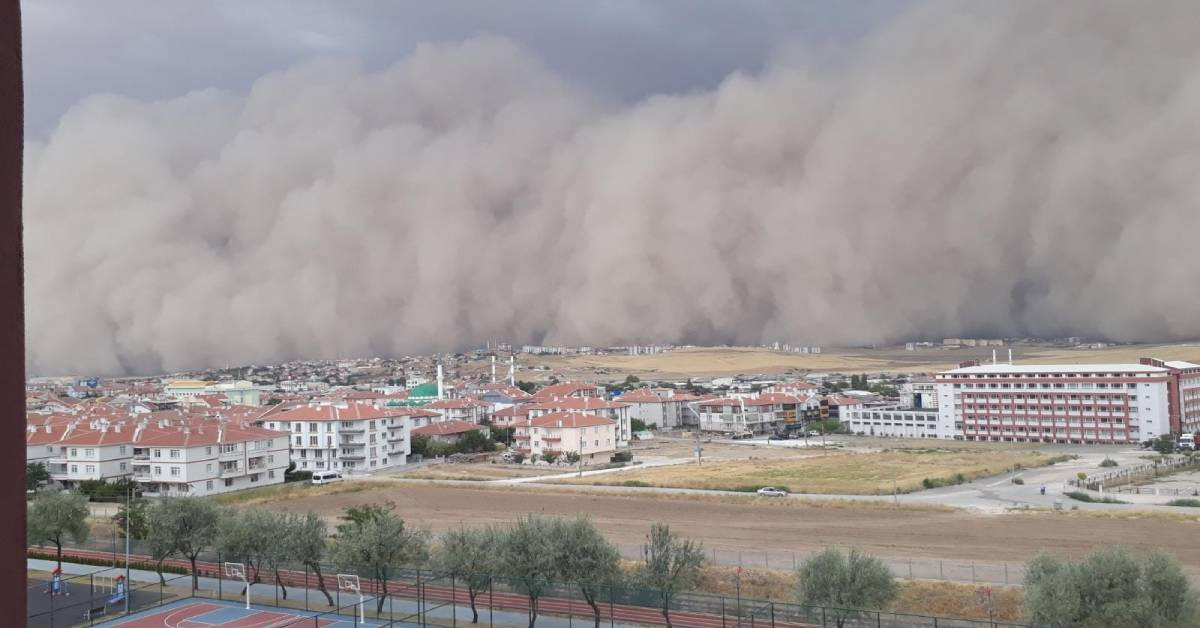 Meteoroloji Çöl Tozu Uyarısı Meteoroloji Çöl Tozu Uyarısı