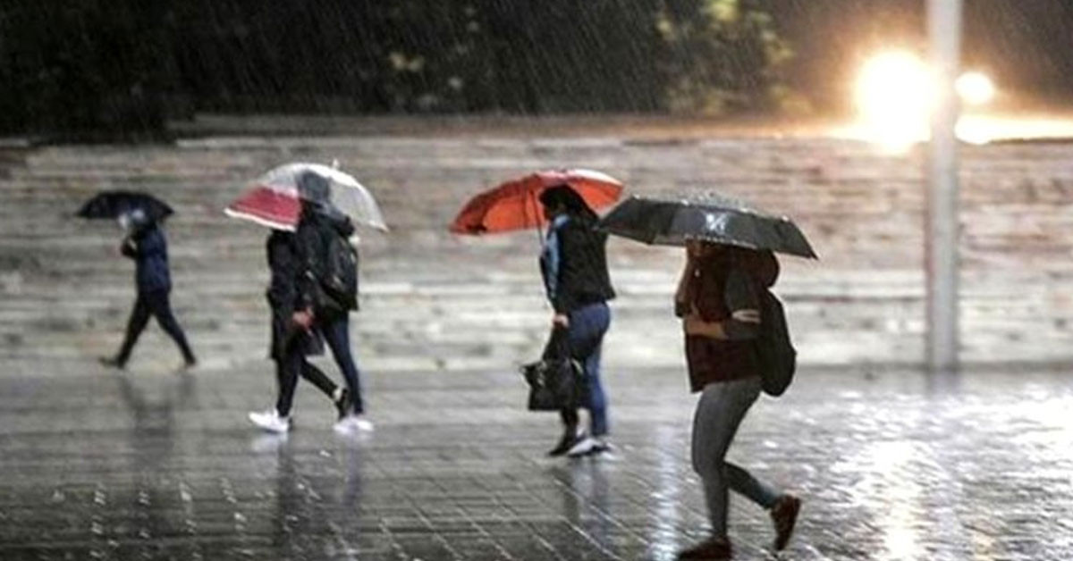 Meteoroloji Genel Müdürlüğü günlük hava durumu raporunu yayımladı: Bu hafta yağmurlu geçecek! Meteoroloji Genel Müdürlüğü günlük hava durumu raporunu yayımladı: Bu hafta yağmurlu geçecek!