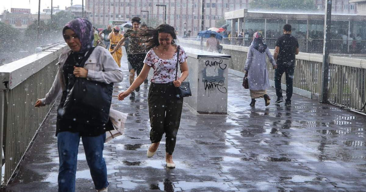 Meteoroloji Sağanak Yağış Meteoroloji Sağanak Yağış