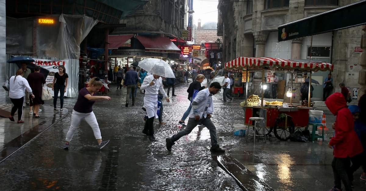 Meteoroloji Sağanak Yağış Meteoroloji Sağanak Yağış