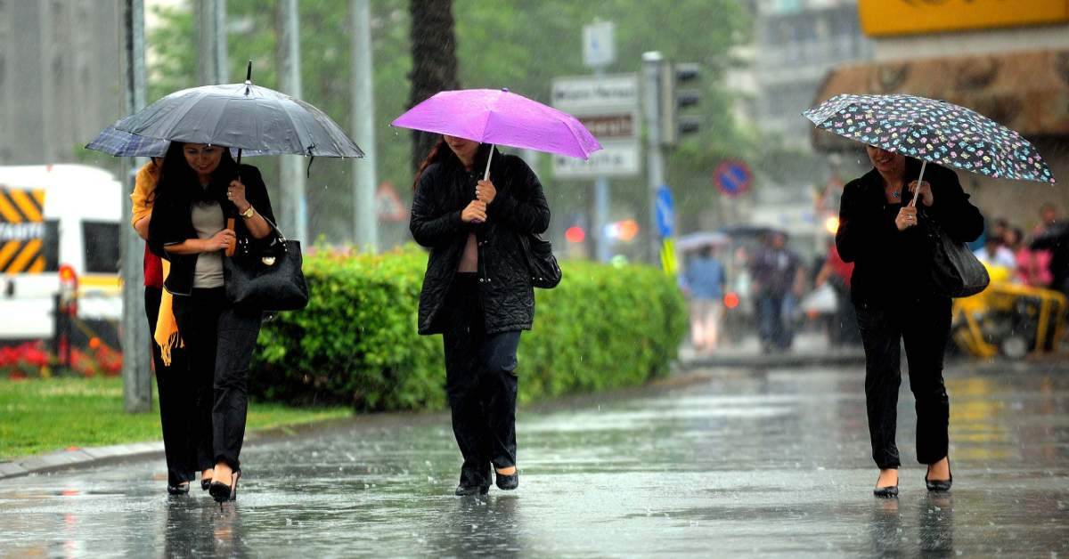 Meteoroloji Sağanak Yağış Uyarısı Meteoroloji Sağanak Yağış Uyarısı