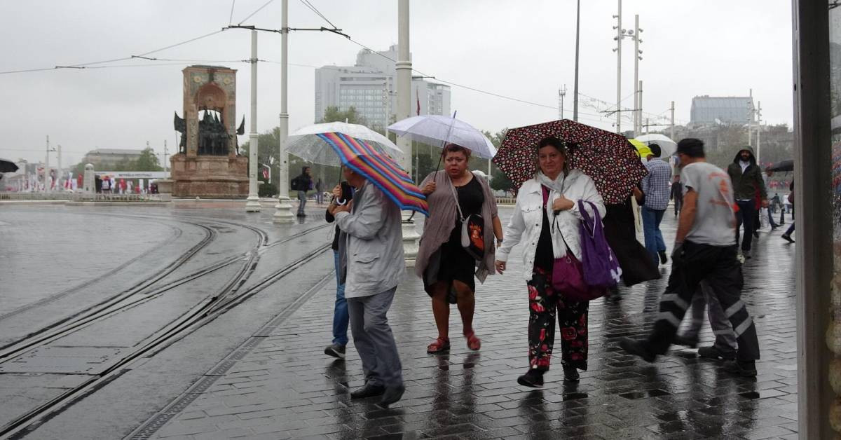 Meteoroloji’den 10 ile sarı kodlu uyarı: Kuvvetli sağanak yağış geliyor