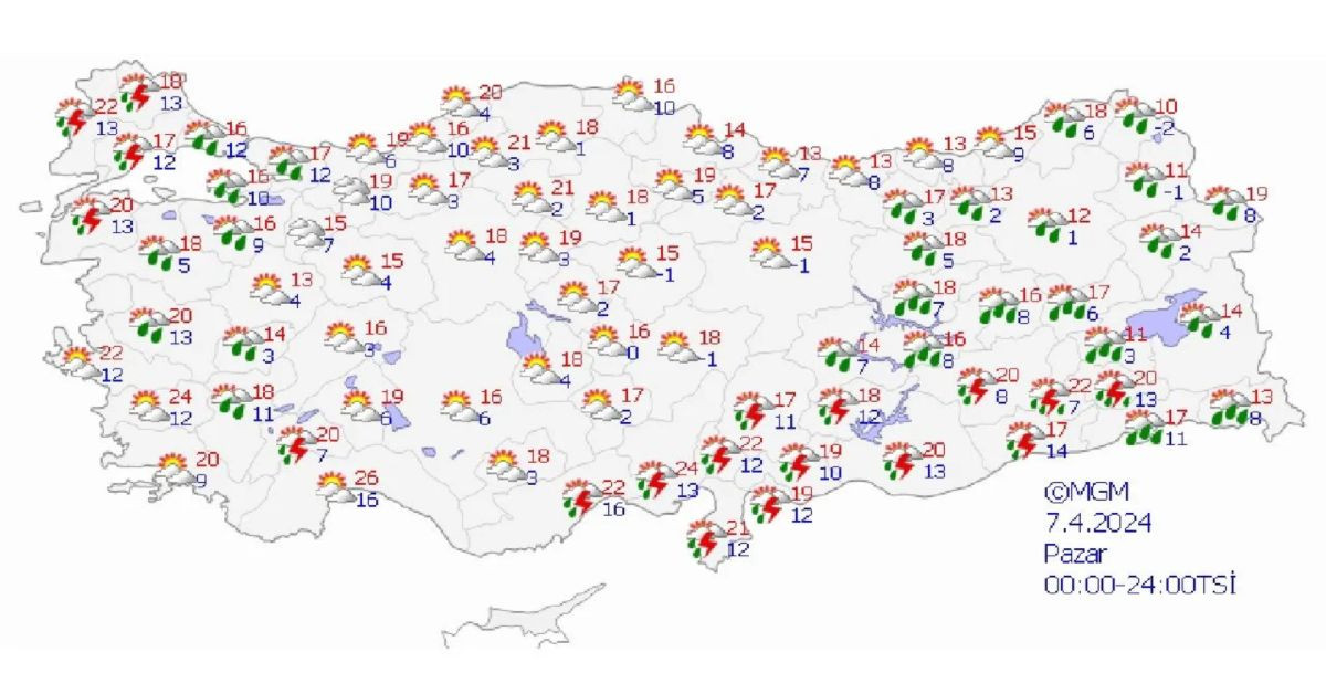 Meteoroloji’den bayram tatili uyarısı: Soğuk ve yağışlı havalar geri geliyor Meteoroloji’den bayram tatili uyarısı: Soğuk ve yağışlı havalar geri geliyor
