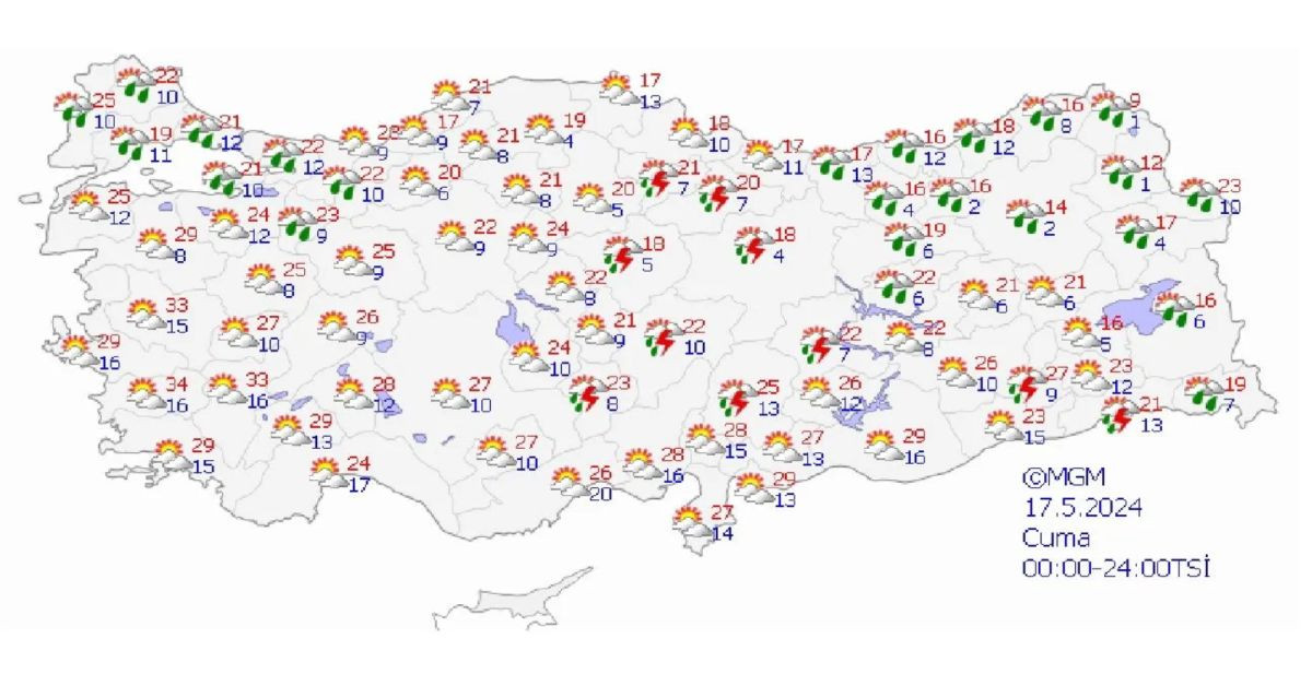 Meteoroloji’den uyarılar üst üste geldi: Gök gürültülü sağanak ve toz taşınımı geliyor Meteoroloji’den uyarılar üst üste geldi: Gök gürültülü sağanak ve toz taşınımı geliyor