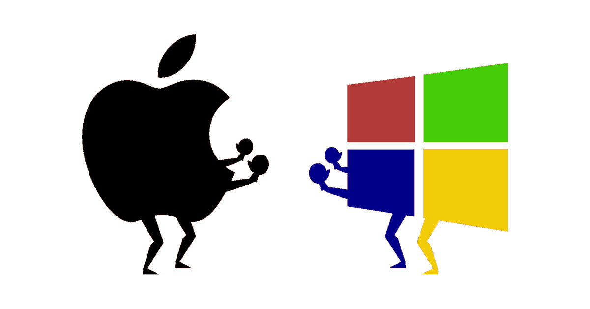 microsoft apple'nin önüne geçti