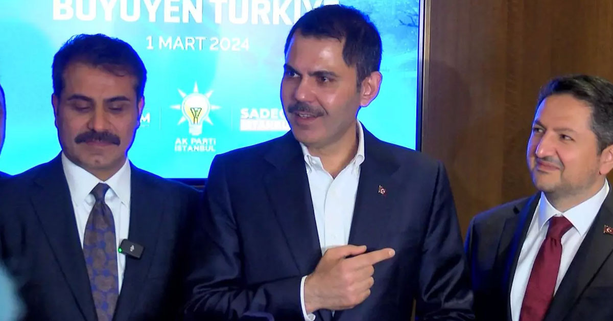 Murat Kurum İstanbul Belediye Adayı Murat Kurum İstanbul Belediye Adayı