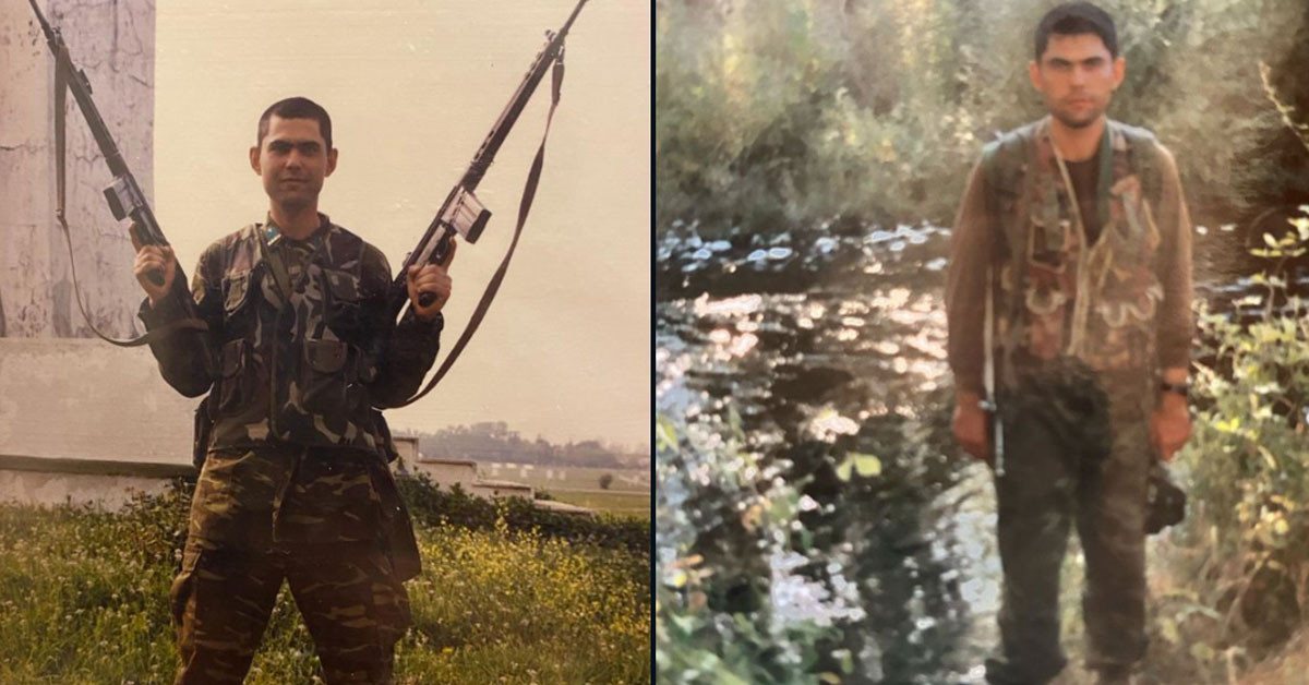 Murat Kurum'un askerlik fotoğrafı