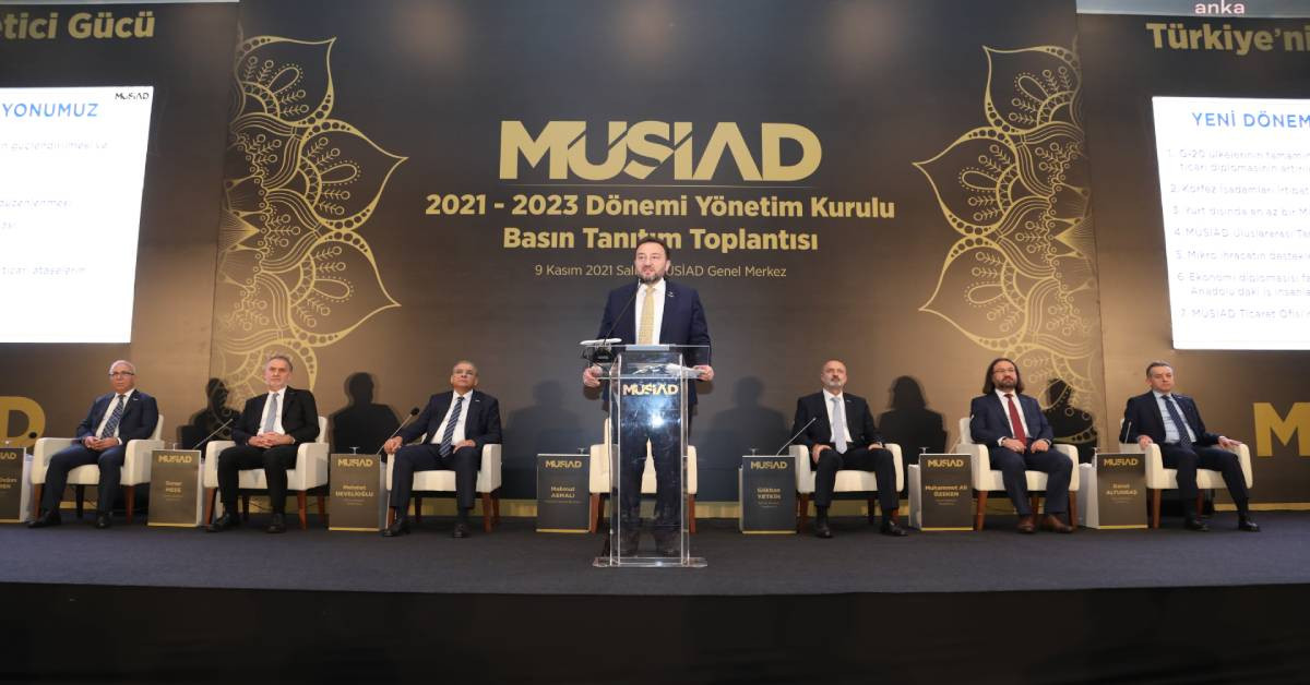 MÜSİAD Başkanı Mahmut Asmalı MÜSİAD Başkanı Mahmut Asmalı