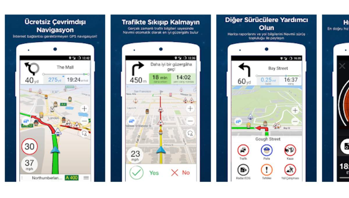 Navmii GPS Dünya (Navfree)