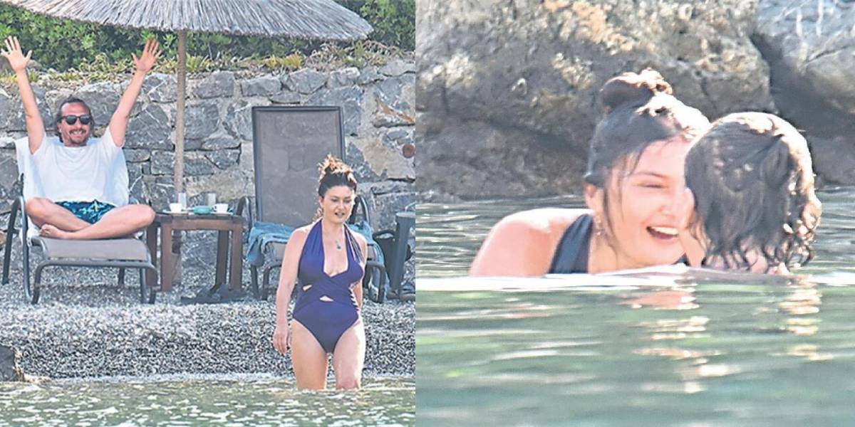 Nurgül Yeşilçay Tatilin Tadını Çıkardı