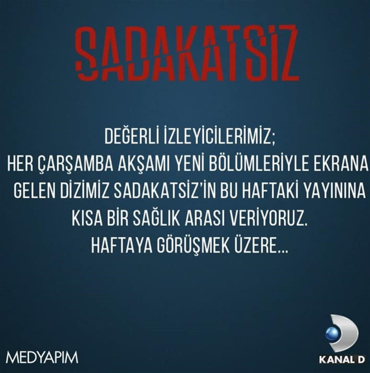Sadakatsiz neden yok
