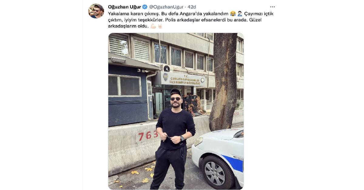 Oğuzhan Uğur Gözaltı