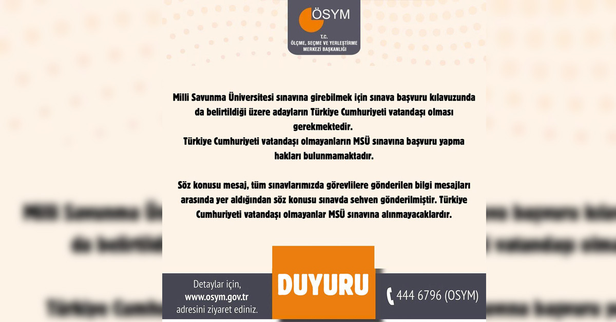 ÖSYM