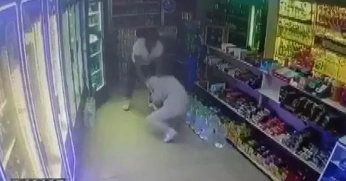 Otomobille ezmeye çalıştı