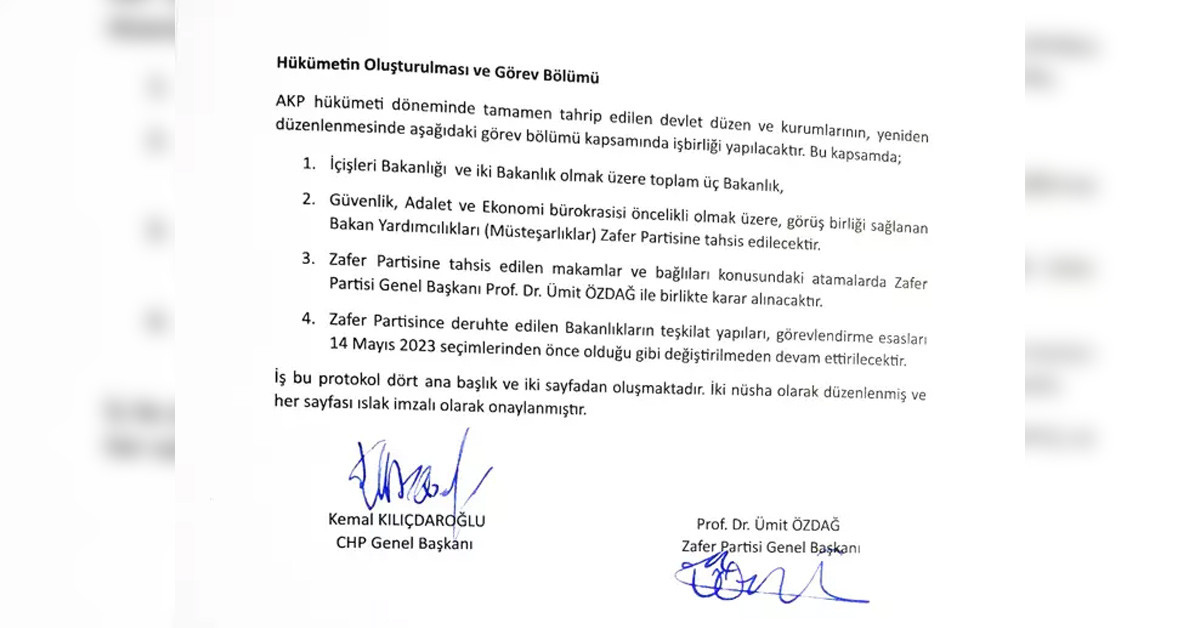 özdağ kılıçdaroğlu
