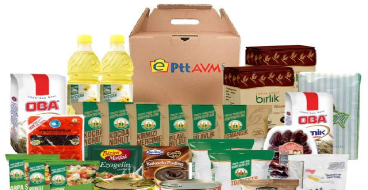 PTT AVM ramazan koli fiyatı