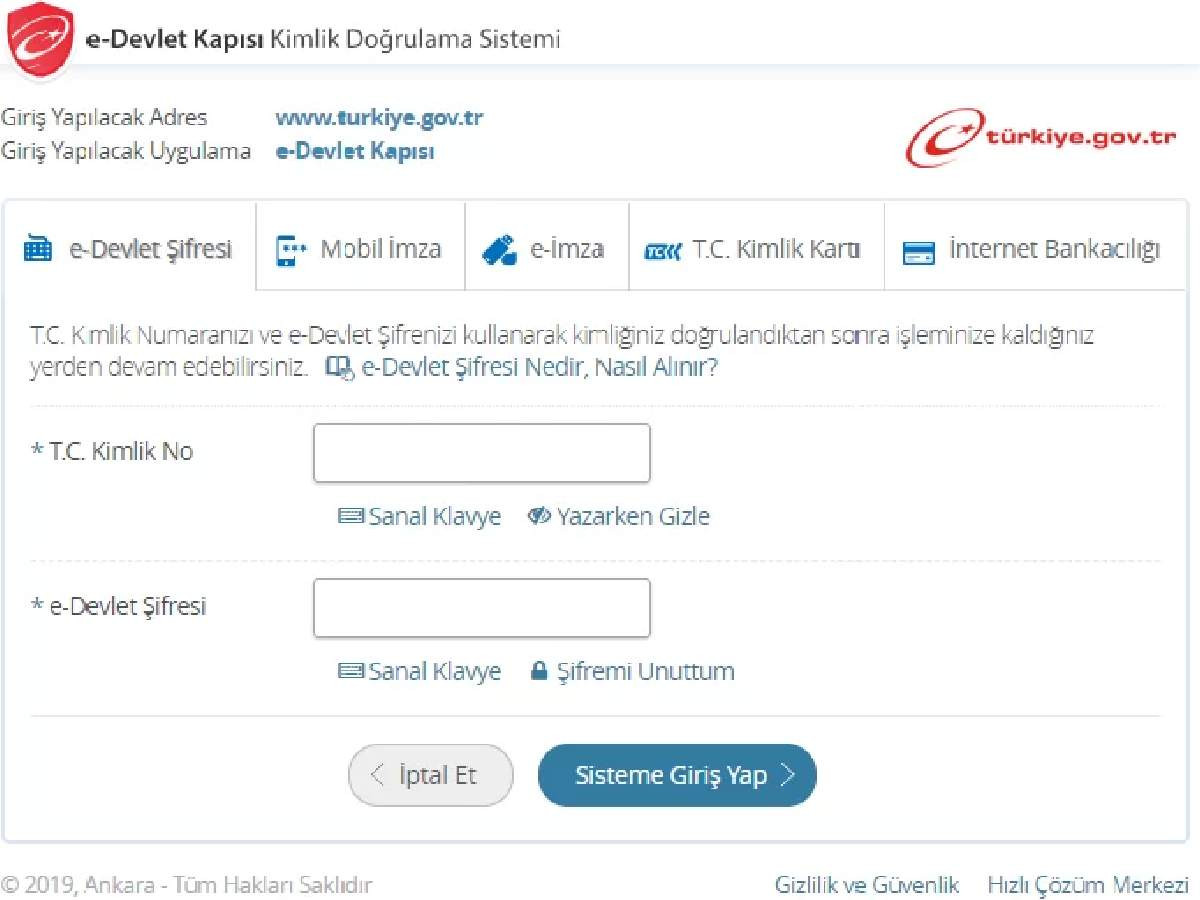 PTT E-Devlet şifresi alma ücreti ne kadar, kaç TL?