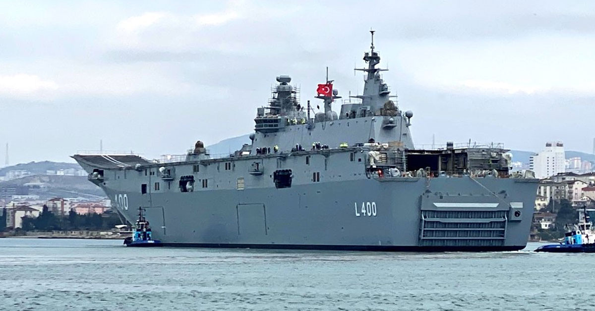 Çok Maksatlı Amfibi Hücum Gemisi TCG-Anadolu