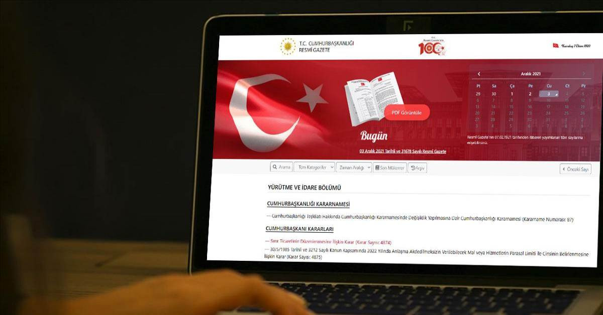 Resmi Gazete atama