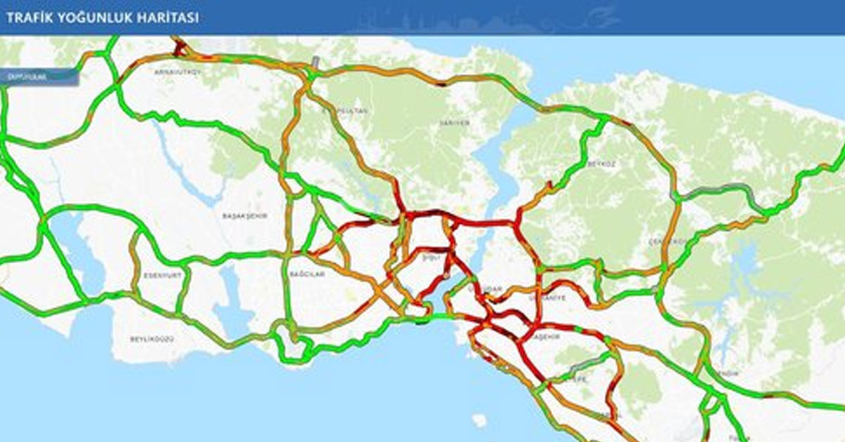 Trafik Haritası Trafik Haritası