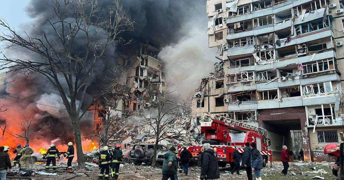 Rusya Dnipro Saldırı