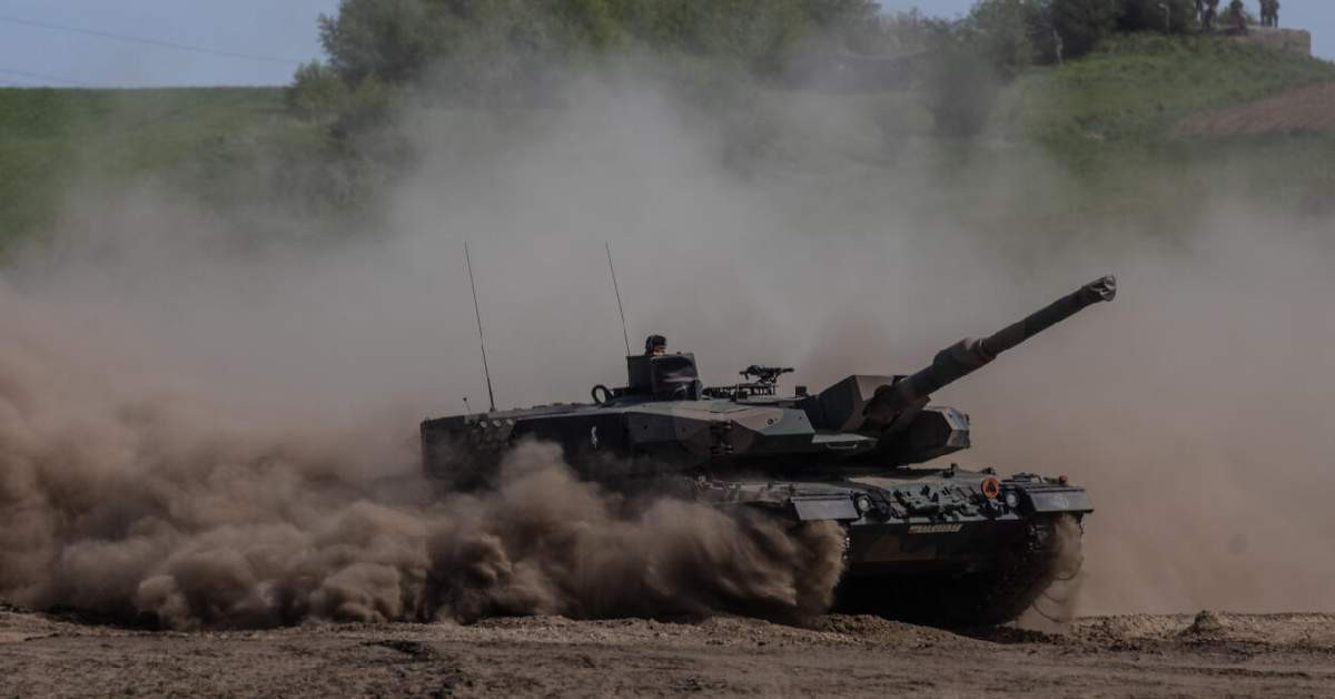 Rusya Ukrayna Leopard Tankı Rusya Ukrayna Leopard Tankı