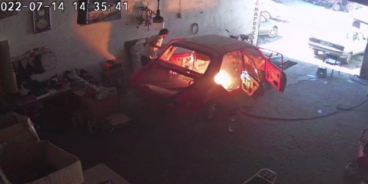 Şanlıurfa'da oksijen tüpü patladı