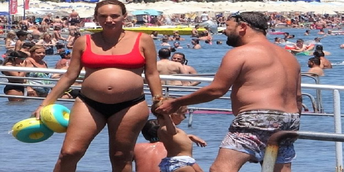 Seda Bakan, halk plajında